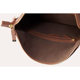 Kiko Leather Zip Tote Bag