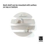 Umbra Solis Wall Shelves 4Pc