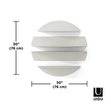Umbra Solis Wall Shelves 4Pc