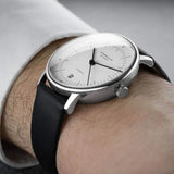 Sternglas Premium Leather Strap 20mm | Black Gold