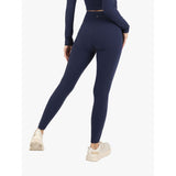 Koral Exceed High Rise Rib Legging | Midnight Blue