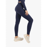 Koral Exceed High Rise Rib Legging | Midnight Blue