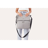 Kiko Leather Zip Tote Bag