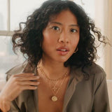 Awe Inspired Medusa Plus Snake Charm Necklace Set | Standard Chain