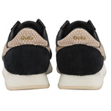 Gola Women's Boston 78 Snake Trainers Sneakers | Black/Pink