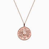 Awe Inspired Medusa Necklace | Box Chain