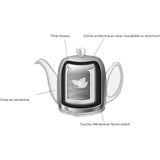 Degrenne Salam Monochrome Teapot | 4 Cups