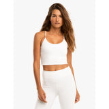 Koral Leah Blackout Sports Bra | White
