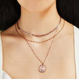 Awe Inspired Medusa Necklace | Box Chain