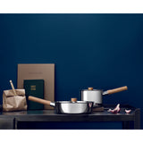 Eva Solo Nordic Kitchen Stainless Steel Saute Pan w/ Lid | 24cm 281424