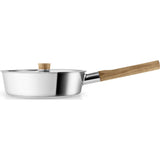 Eva Solo Nordic Kitchen Stainless Steel Saute Pan w/ Lid | 24cm 281424