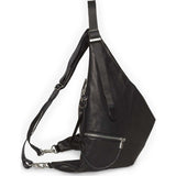 Cote&Ciel Ganges Small Alias Cowhide Leather Backpack | Agate Black 28374