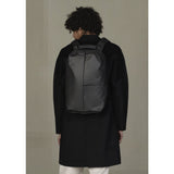 Cote & Ciel Sormonne Coated Canvas Backpack | Black 28720