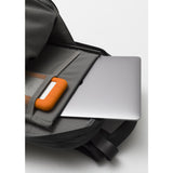 Cote & Ciel Sormonne Coated Canvas Backpack | Black 28720