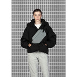 Cote & Ciel Isarau Small Mimas Sling Bag | Reflective Grey 28722