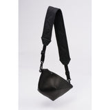 Cote & Ciel Koronis M Sleek Nylon Crossbody Bag | Black