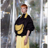 Cote & Ciel Hala Small Padded Crossbody Bag | Yellow