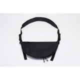 Cote & Ciel Hala S Sleek Nylon Crossbody Bag | Black/Yellow