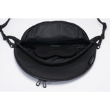 Cote & Ciel Hala S Sleek Nylon Crossbody Bag | Black/Yellow