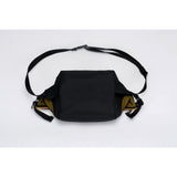 Cote & Ciel Isarau Small Eco Yarn Sling Pack | Black/Yellow
