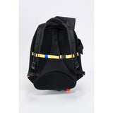 Cote&Ciel Isar Medium Pop Accent Black Backpack | Black