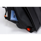 Cote&Ciel Isar Medium Pop Accent Black Backpack | Black