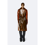RAINS Transparent String Overcoat | Shiny Amber