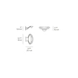 Artemide Mesmeri LED Wall Light 27W UNV