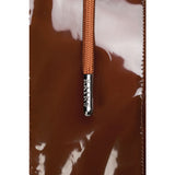 RAINS Transparent String Overcoat | Shiny Amber