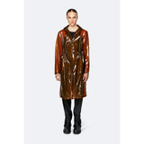 RAINS Transparent String Overcoat | Shiny Amber