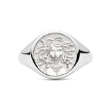 Awe Inspired Medusa Signet Ring