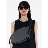 Cote & Ciel Isarau Velo EcoYarn | Black Melange