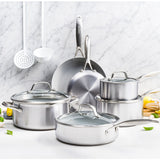 Greenpan Venice Pro Evershine Pots & Pan Set | 10 Pieces