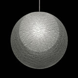 Yamagiwa Mayuhana 2 Global Pendant | Fiberglass Black Aluminum YL-P2910B