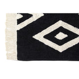 Lorena Canals Diamonds Washable Rug | Black