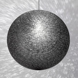 Yamagiwa Mayuhana 2 Global Pendant | Fiberglass White Aluminum YL-P2910W