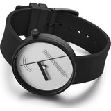 Projects Watches Diagram 17 White Watch | Black Silicone 7217W-BS