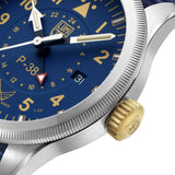 Luminox x Volition America P-38 Lightning Watch | 42mm | 10 ATM | Blue Webbing