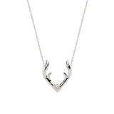 Awe Inspired Antler Charm Necklace