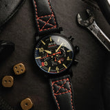 AVI-8 Watch Dambuster 617 Squadron 80th Anniversary Dual Time Chronograph
