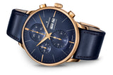 Junghans Meister Chronoscope Automatic 41MM Watch | Sapphire Crystal Glass