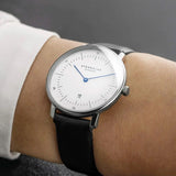 Sternglas Naos XS Quartz Watch | White