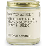 Anecdote Candles Rooftop Soirée Glass Jar Candle | Peony and Suede