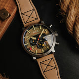 AVI-8 Watch Dambuster 617 Squadron 80th Anniversary Dual Time Chronograph