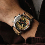 AVI-8 Watch Dambuster 617 Squadron 80th Anniversary Dual Time Chronograph