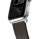 Hello Nomad Apple Watch Active Leather Strap 44mm/42mm | Mocha