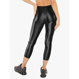Koral Lustrous High Rise Capri | Black