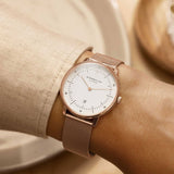 Sternglas Naos XS Quartz Watch | White