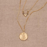 Awe Inspired Antler Charm Necklace