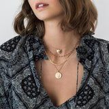 Awe Inspired Antler Charm Necklace